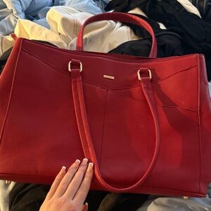 Elegant Red Women's Tote Bag